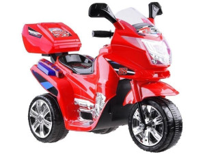 Motorek Na Akumulator Kolorowe Światła Led Pa0241