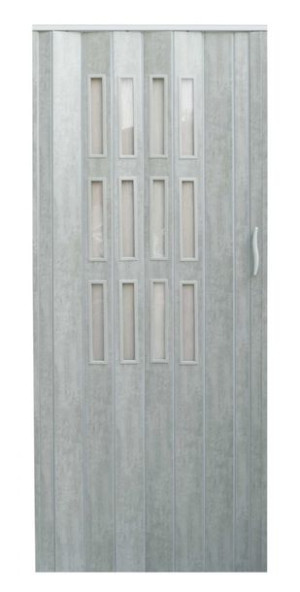 Drzwi Harmonijkowe 001s-61-80 Beton Mat 80 Cm