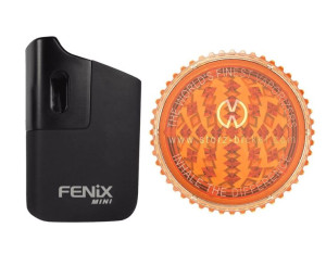 Waporyzator FENIX MINI do suszu CBD THC + młynek Volcano