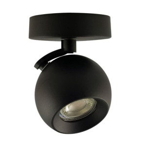 Lampa halogenowa kinkiet spot LED 1XGU10 czarna