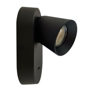 Lampa halogenowa kinkiet spot naścienny z włącznikiem