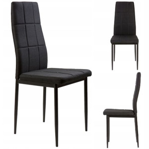 Krzesło krzesła zestaw 4 krzeseł do salonu jadalni Goodhome