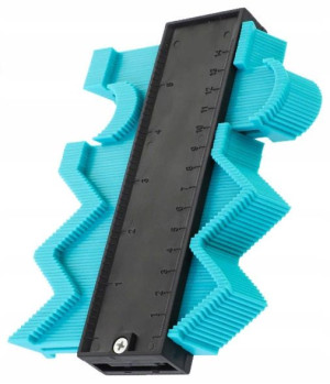 Wzornik Kształtów Szablon Przymiar Znacznik 12,5cm
