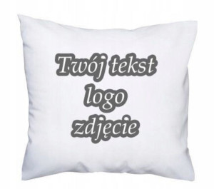 Poduszka z własnym zdjęciem nadrukiem prezent 40x40
