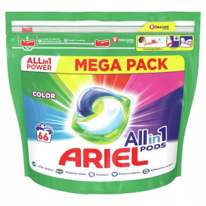 Kapsułki Do Prania Ariel Color 66 Szt