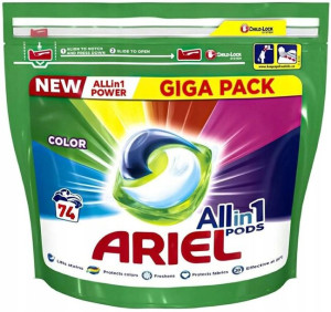 Kapsułki Do Prania Color Ariel 74 Szt Giga Pak