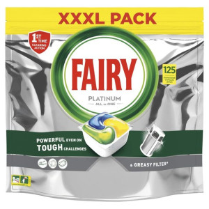 Kapsułki Do Zmywarki Fairy Platinum 125 Szt Xxl