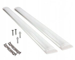 2x Lampa LED garażowa panel świetlówka 150cm 50W