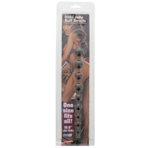Oriental Jelly Butt Beads Czarne Koraliki Analne