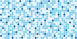 Panel Ścienny Pcv Mosaic Blue