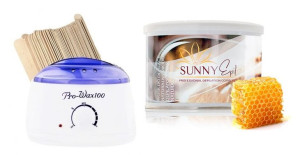 Zestaw do depilacji z podgrzewaczem na puszki Pro-Wax 180W