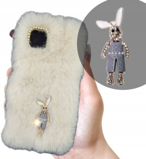 Etui PLUSZOWE ZAJĄC do Samsung Galaxy A02s