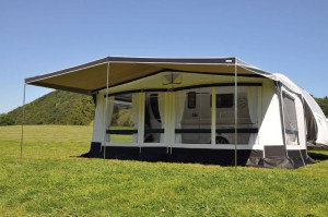 Eurotrail Combi 850 - Daszek Przeciwsłoneczny Do Przyczepy Lub Przedsionka