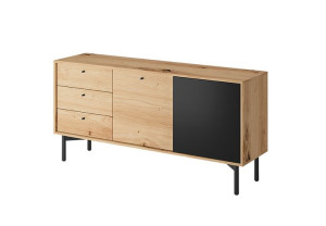 Loftowa komoda na metalowych nóżkach FLOW FK151
