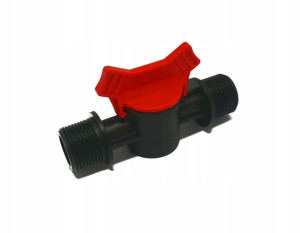 Zaworek zawór 2 x 3/4" GZ T-TAPE TAŚMA DROP