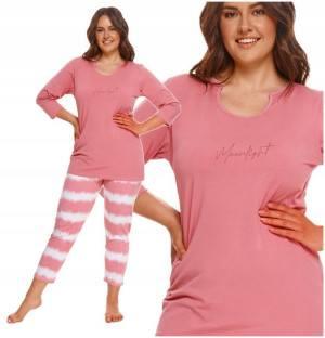 TARO piżama damska CARLA PASKI 2567 bawełna 3XL
