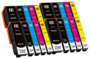 Tusze Do Drukarki Epson T3361-3364 XP830 XP900