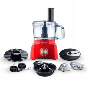 Malakser robot kuchenny TurboTronic mikser tarka 800 w 1,2L Czerwony