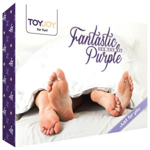 ToyJoy FANTASTIC PURPLE SEX TOY KIT Zestaw do zabaw erotycznych z partnerem