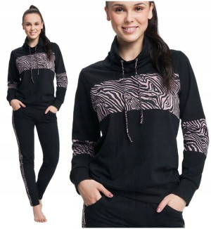 LUNA DRES DAMSKI 308 ZEBRA bawełna XL