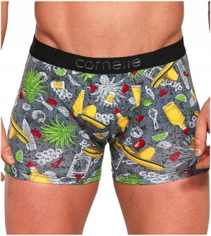 bokserki męskie CORNETTE 508/120 ANANAS bawełn XXL