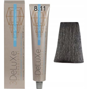 3deluxe Farba Do Włosów 100ml 8.11 100ml