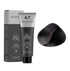 Allwaves Farba Do Włosów 4.7 100ml