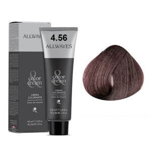 Allwaves Farba Do Włosów 4.56 100ml