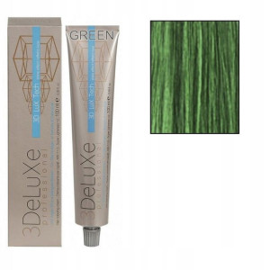 3deluxe Farba Do Włosów 100ml Green