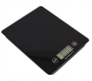 Waga Fryzjerska Do 5kg LCD Płaska Czarna