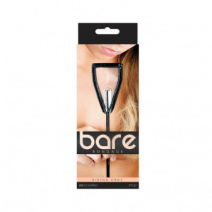 Bare Bondage Klasyczna przejrzysta szpicruta,pejcz
