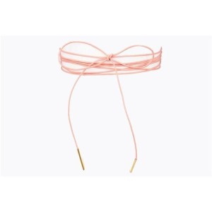 Naszyjnik Choker Delikatny - Różowy N526r