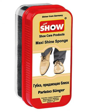 Gąbka do nabłyszczania butów, Maxi Shine Sponge, bezbarwna