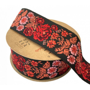 Taśma żakardowa - 35097 v2 - 3,5cm