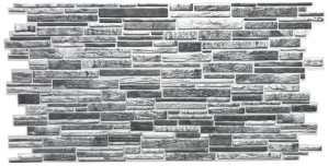 Panel Ścienny Pcv Grey Slate