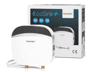 Przepływowy podgrzewacz wody Warmtec EcoSink+ 5,5kW, 230V