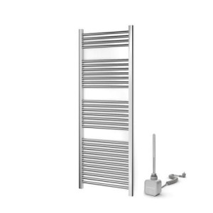 Grzejnik łazienkowy elektryczny Warmtec Encanto 55x150 chrom połysk + grza