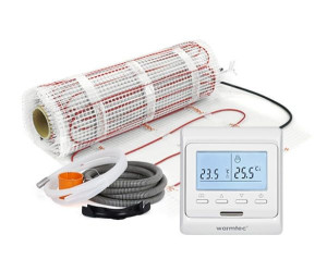 Mata grzejna kompletny zestaw Mata + regulator temperatury + akcesoria mont