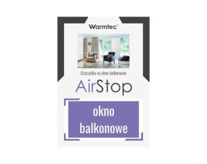 Uszczelka Warmtec AirStop na drzwi balkonowe