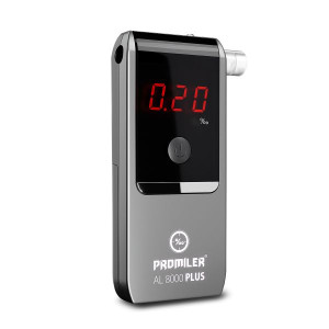 Alkomat AL 8000PLUS (ulepszony software) sensor QMol 2.0 - NOWOŚĆ! 12 miesi