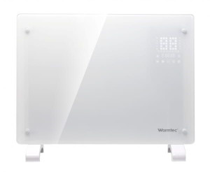 Grzejnik konwektorowy EGW-15B z WiFi, szklany front, elegancki design, 1,5