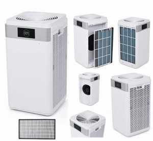 Oczyszczacz powietrza Warmtec AP1000W+ do 140m2 WiFi