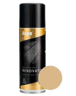Renowator Kaps 130, beżowa pasta do zamszu, nubuku 200 ml