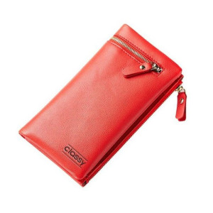 Portfel Damski Classy Czerwone Pw89Cze
