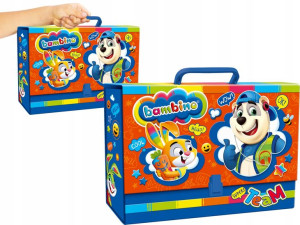 BAMBINO TECZKA z Rączką C4 XXL Twarda A4 DUŻA mix