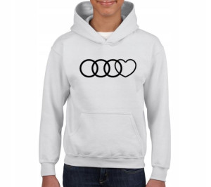 Bluza a3 a4 a6 a8 rs rs3 dziecięca BIAŁA 152
