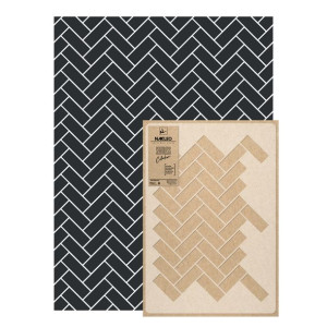 szablon malarski wielokrotny powtarzalny // HERRINGBONE TILES