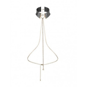 Desir Metallique Collar Black Naszyjnik z łańcuszkami