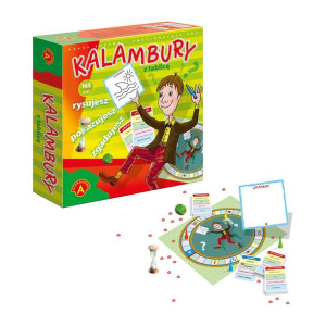 Alexander Kalambury z tablicą