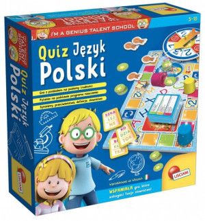 Mały Geniusz Quiz - Język Polski - Lisciani